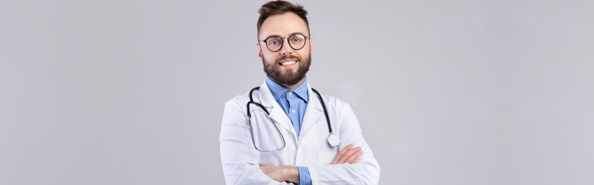 healthcare worker smiling